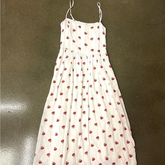 Aritzia Babaton Noel white Floral Midi Dress size 2 - Picture 8 of 13